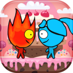 Red boy and Blue girl - Candy World Adventure APK