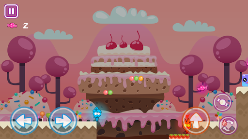 Red boy and Blue girl - Candy World Adventure for PC screenshot 3