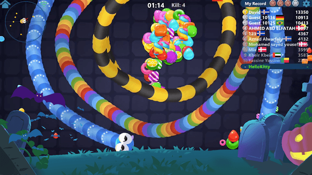 Snake Candy.IO - Real-time Multiplayer Snake Game for PC screenshot 3