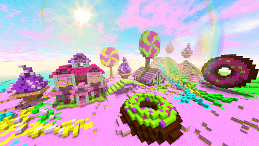 Candy World: Craft for PC screenshot 1