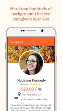 CareLinx: In-Home Caregivers for Seniors for PC screenshot 2