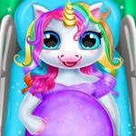 Pregnant Unicorn Mom And Baby Daycare-Unicorn Game APK