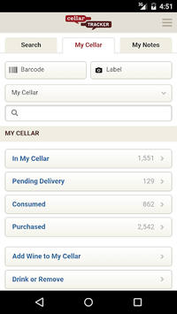 CellarTracker for PC screenshot 1