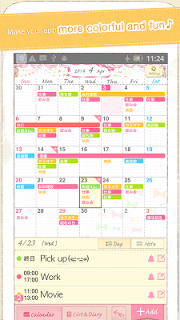 Coletto Calendar~cute Diary for PC screenshot 2
