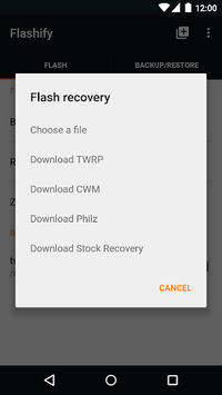 Flashify (for root users) for PC screenshot 2