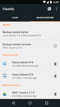 Flashify (for root users) for PC screenshot 3