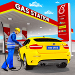 Gas Station Car Driving Simulator Car Parking Game APK