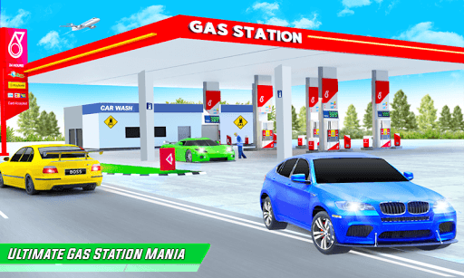 Gas Station Car Driving Simulator Car Parking Game for PC screenshot 1
