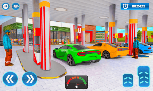 Gas Station Car Driving Simulator Car Parking Game for PC screenshot 3