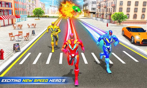 Grand Police Robot Speed Hero City Cop Robot Games for PC screenshot 2