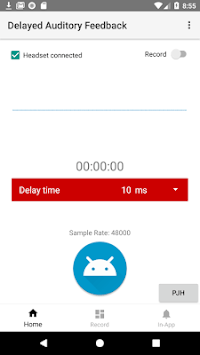 Delayed Auditory Feedback for PC screenshot 2