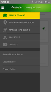 Europcar - Car & Van Hire for PC screenshot 3