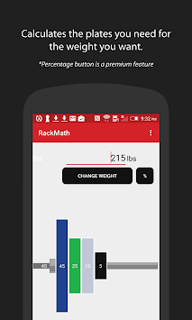 RackMath Barbell Plate Calculator for PC screenshot 1