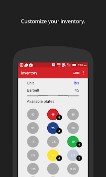 RackMath Barbell Plate Calculator for PC screenshot 2