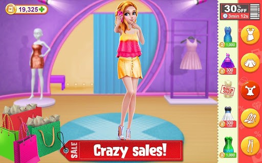 Shopping Mania - Black Friday Fashion Mall Game for PC screenshot 1