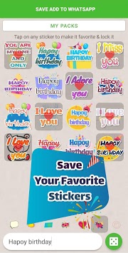 Texticker, Create Text Stickers - WAStickerApps for PC screenshot 1