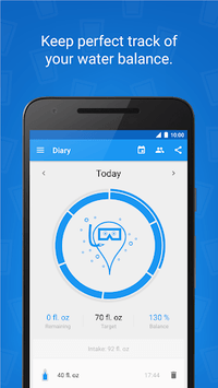 Hydro Coach - Water Drink Reminder & Water Tracker for PC screenshot 1