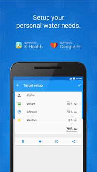 Hydro Coach - Water Drink Reminder & Water Tracker for PC screenshot 3