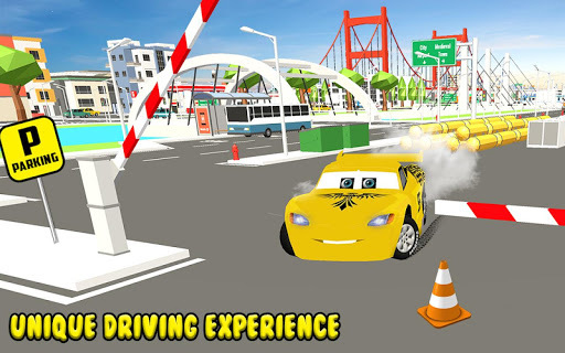 McQueen Car Parking School for PC screenshot 1