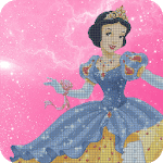 Princess Pixel Art Sandbox Color By Number Drawing APK