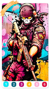 Tattoo Coloring games for PC screenshot 2