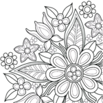 Flowers Mandala coloring book APK