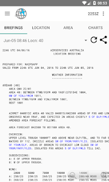 TrackDirect - NAIPS Briefing and Flight Planning for PC screenshot 1