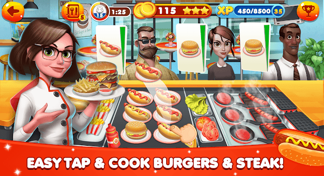 Cooking World - Chef Food Games & Restaurant Fever for PC screenshot 1
