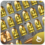 3D Gold Gunnery Bullet Battle Shots Keyboard Theme APK 3D Gold Gunnery Bullet Battle Shots Keyboard Theme APK