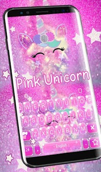 Pink Unicorn Keyboard Theme for PC screenshot 2