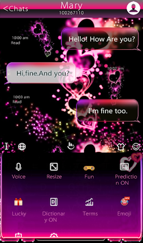 Sparkling Heart Keyboard Theme for PC screenshot 3