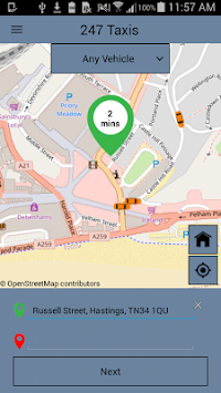 247 Taxis Hastings & Bexhill for PC screenshot 2