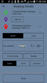 247 Taxis Hastings & Bexhill for PC screenshot 3