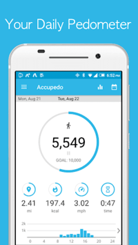 Accupedo Pedometer - Step Counter for PC screenshot 1
