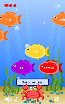 Spanish Verbs Learning Game for PC screenshot 1