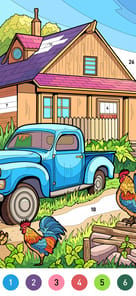 Country Farm Coloring Book for PC screenshot 3