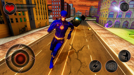 Grand Flash Superhero Rescue - Light Crime City 3D for PC screenshot 1