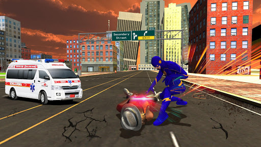 Grand Flash Superhero Rescue - Light Crime City 3D for PC screenshot 3