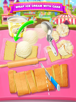 Deep Fried Ice Cream - Carnival Street Food Maker for PC screenshot 1