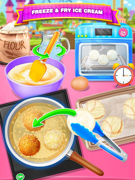 Deep Fried Ice Cream - Carnival Street Food Maker for PC screenshot 2