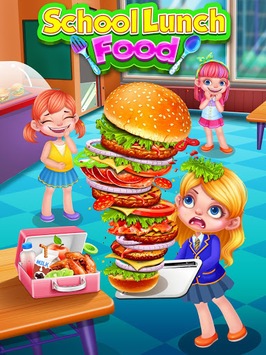 School Lunch Food Maker! for PC screenshot 1
