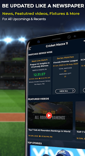 Cricket Mazza 11 Live Line & Fastest IPL Score for PC screenshot 2