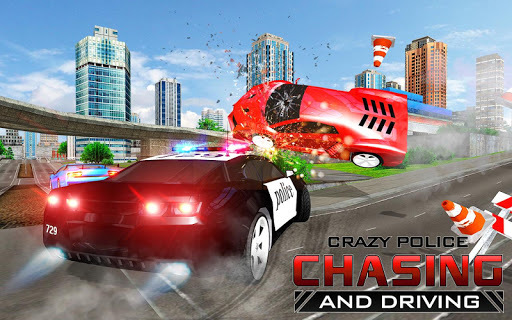 US Police Simulator Crime City Cop Car Driving for PC screenshot 2