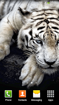 White Tiger Live Wallpaper for PC screenshot 2