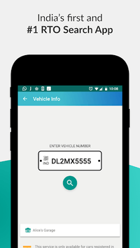 RTO Vehicle Information for PC screenshot 1