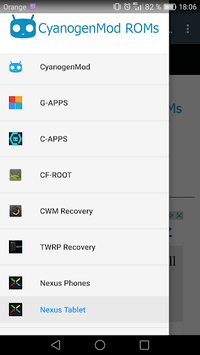 CyanogenMod ROMs for PC screenshot 1