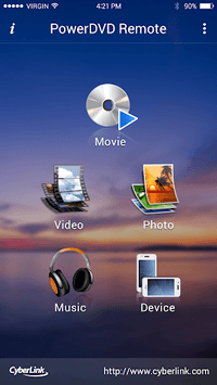 PowerDVD Remote for PC screenshot 2