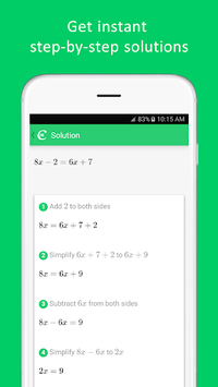 Cymath - Math Problem Solver for PC screenshot 2