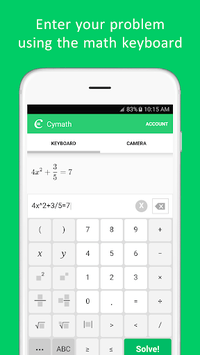 Cymath - Math Problem Solver for PC screenshot 3