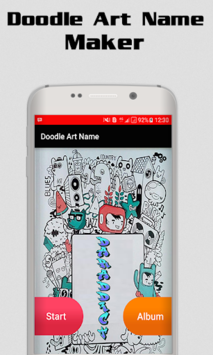 Doodle Art Name - Doodle Maker for PC screenshot 1